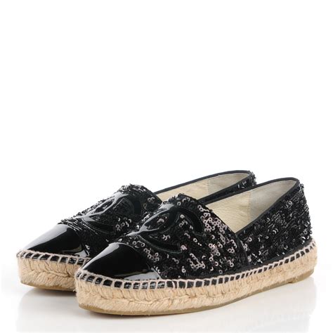 chanel sequin espadrilles|chanel espadrilles in london.